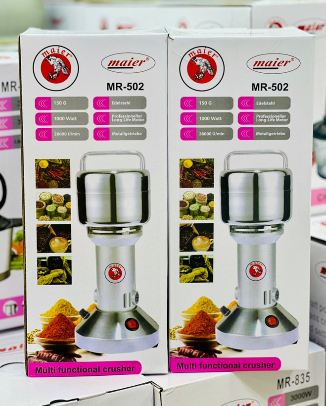 خريد آسیاب حرفهای مایر مدل MR502 ظرفیت ۵۰۰ گرم با تیغه ۶ پره